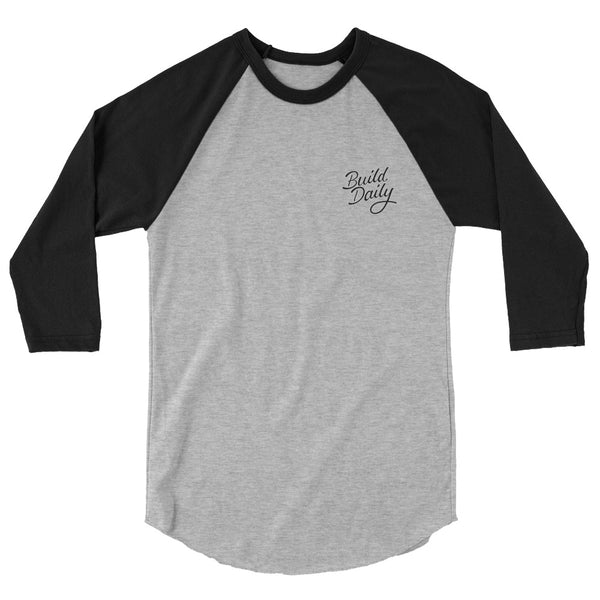 Build Daily Little Signature Raglan Baseball T-Shirt