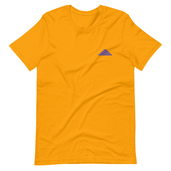 Build Daily Brick By Brick Embroidered T-Shirt