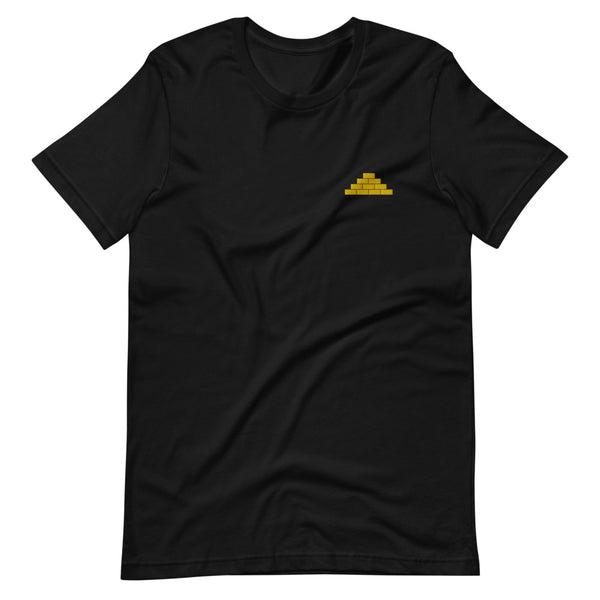 Build Daily Brick By Brick Embroidered T-Shirt
