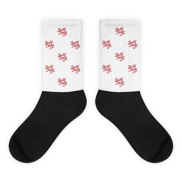Build Daily Signature Allover Socks