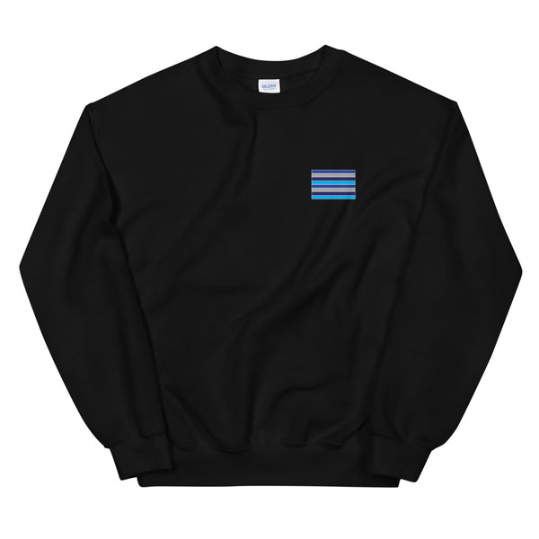 Build Daily Color Stripes Sweatshirt